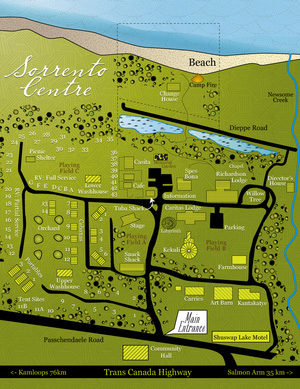 Sorrento Site Map